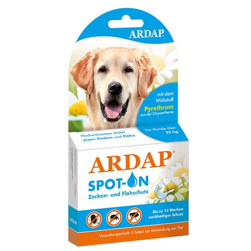 ARDAP Spot-On for dogs 3 tubes
