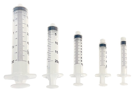 MEDDAX Disposable syringes with Luer Lock tip