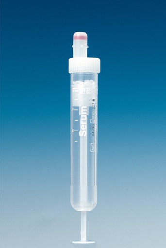 [14856-01] SARSTEDT S-Monovettes 9 ml, 92 x 16 mm, Serum, standard pressure, sterile