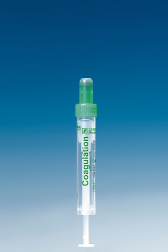 [14857-01] SARSTEDT S-Monovettes 3 ml, 66 x 11 mm, Citrate 3.13%, standard pressure, sterile