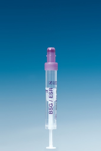 [14859-01] SARSTEDT S-Monovetten 2 ml, 66 x 11 mm, BSG, Standarddruck, steril