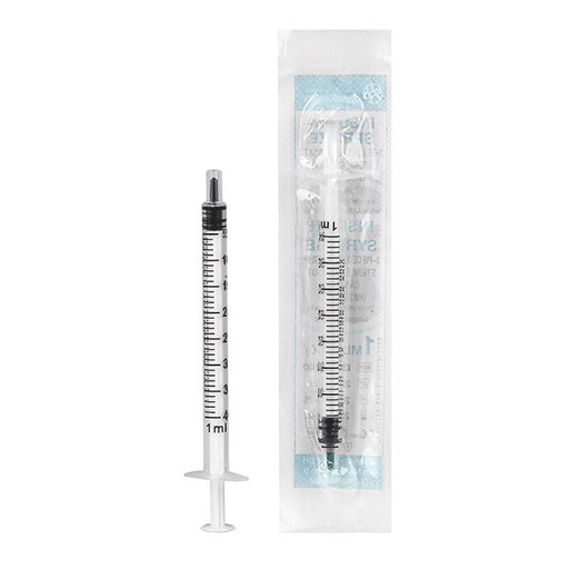 [18510-01] Mediware Insulin syringes 1 ml - U 40