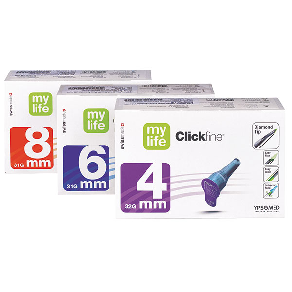 MYLIFE Clickfine DiamondTip Pen-Nadeln