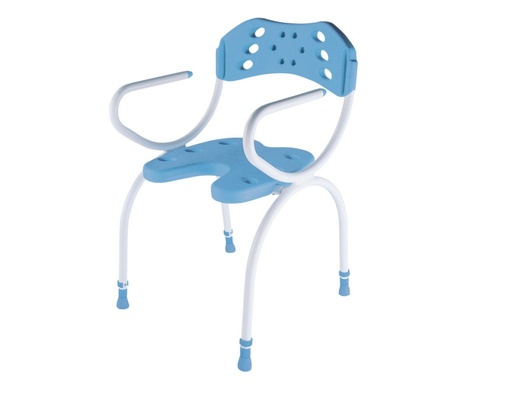 [22154-01] BISCHOFF & BISCHOFF Trinidad Shower stool with backrest