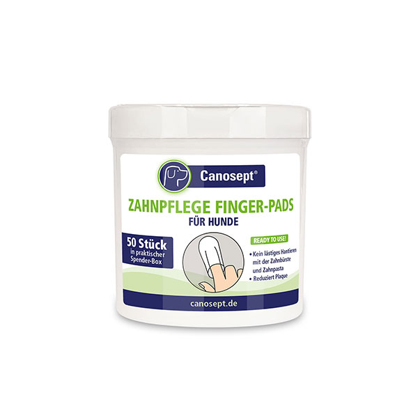 CANOSEPT Zahnpflege-Pads für Hunde 50 Stk.