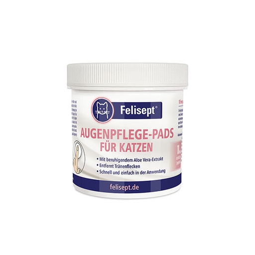 [23126-01] FELISEPT Augenpflege-Pads für Katzen 100 Stk.
