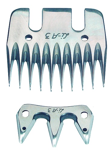 [23951-01] GÖBEL Ersatzscherkämme Lister LI A 3 3 + 10 Zähne