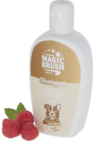 [27116-01] KERBL MagicBrush Hundeshampoo für dunkles Fell, 200ml