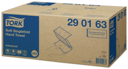 TORK Advanced Towel Zigzag fold