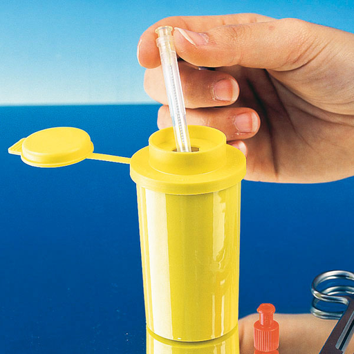 SERVOBOX Kanülenabwurfbehälter 100ml Taschenmodell