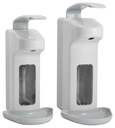 AMPRI Wall dispenser made of plastic with drip tray