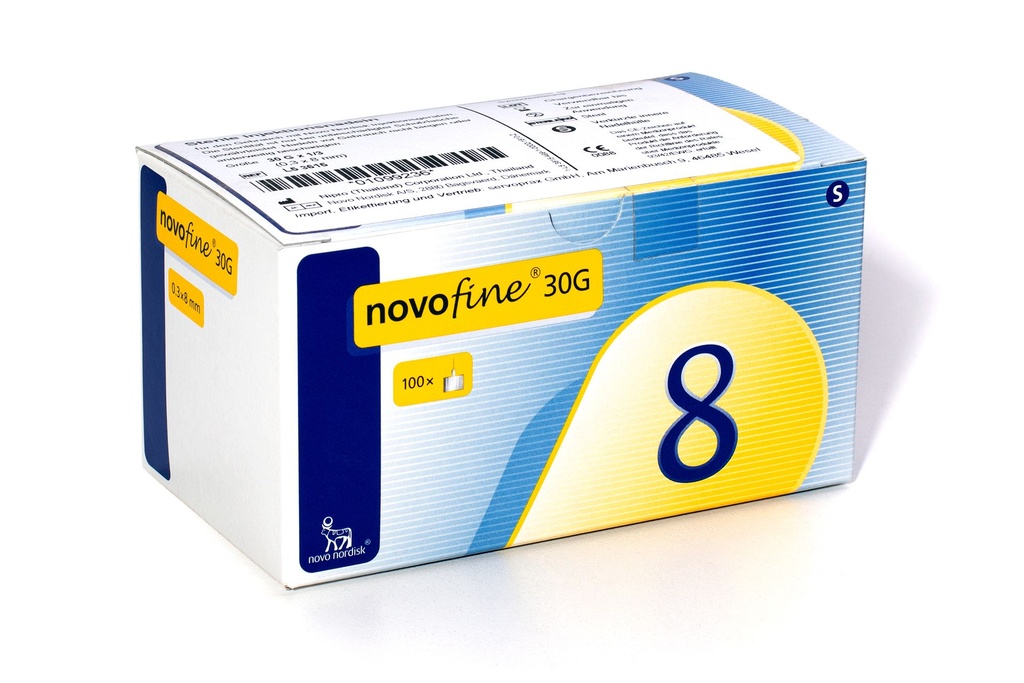NOVOFINE 8 Cannulas 100 pieces