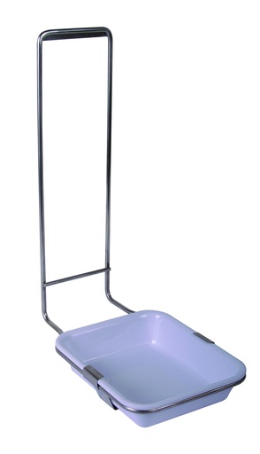 AMPRI Wall dispenser metal tray set