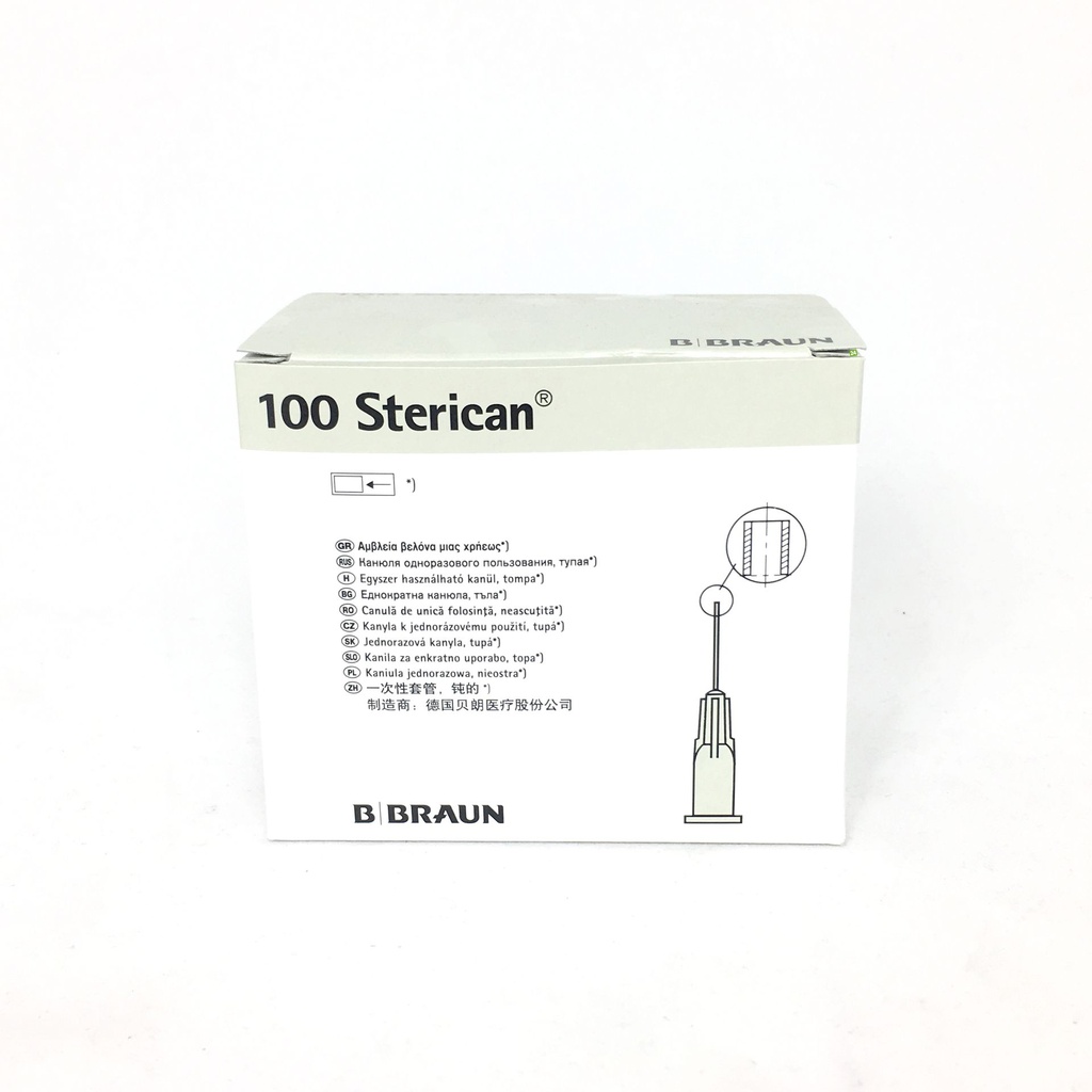 B.BRAUN Sterican Needles blunt