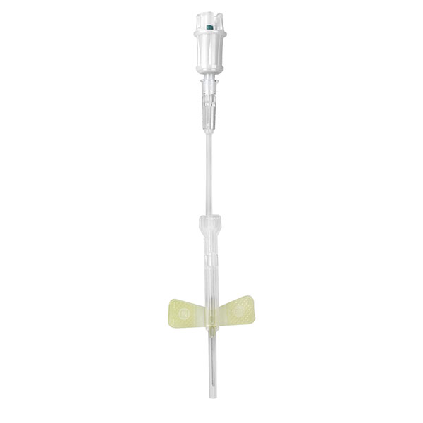 SARSTEDT Safety-Multifly-Kanüle mit kurzem 80mm Schlauch und montiertem Multi-Adapter