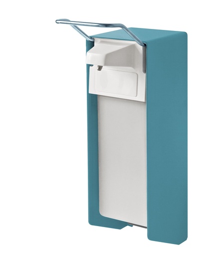 TEMDEX Sanpure Desinfektionsmittel- und Seifenspender mit Edelstahlpumpe kurzer Armhebel