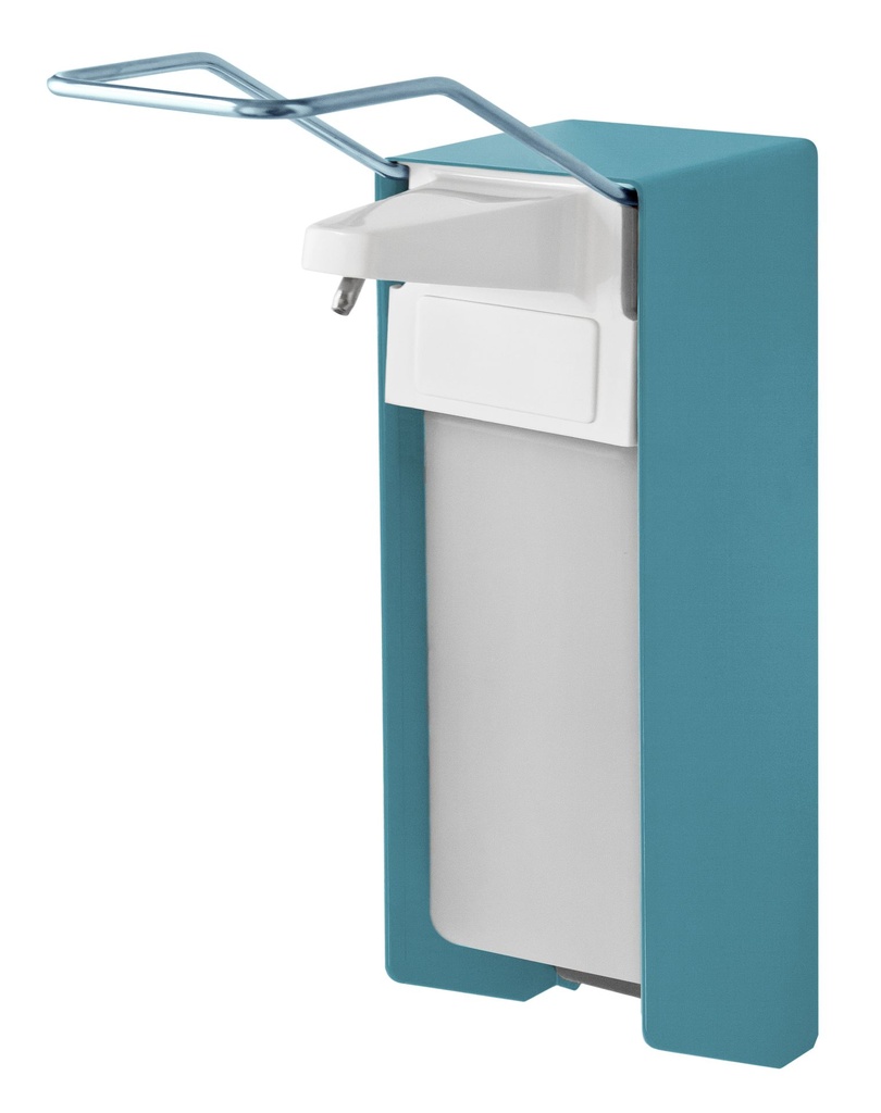 TEMDEX Sanpure Desinfektionsmittel- und Seifenspender mit Edelstahlpumpe langer Armhebel