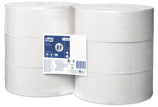 [11157-01] TORK Advanced Toilet paper Jumbo Roll, 1-ply