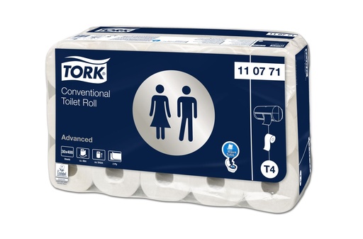 [11162-01] TORK Advanced Toilettenpapier Kleinrolle T4 10x13cm, 2-lagig