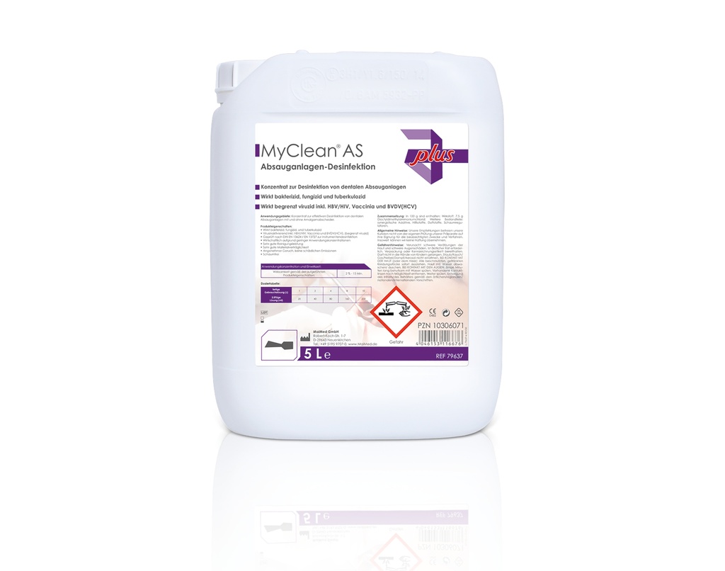 MAIMED MyClean AS Suction systems disinfection & cleaning