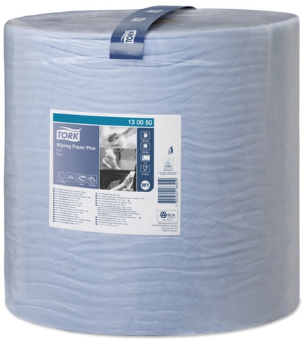 [11284-01] TORK Advanced Wipe 420 Performance Big roll blue