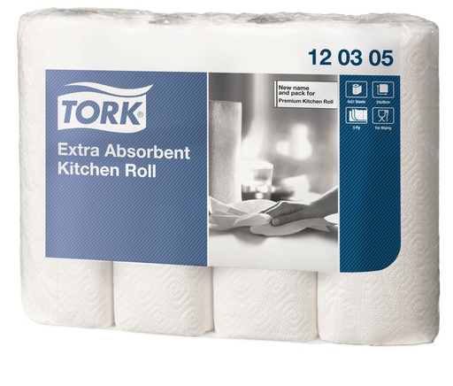 [11314-01] TORK extra saugfähige Küchenrolle 3-lagig