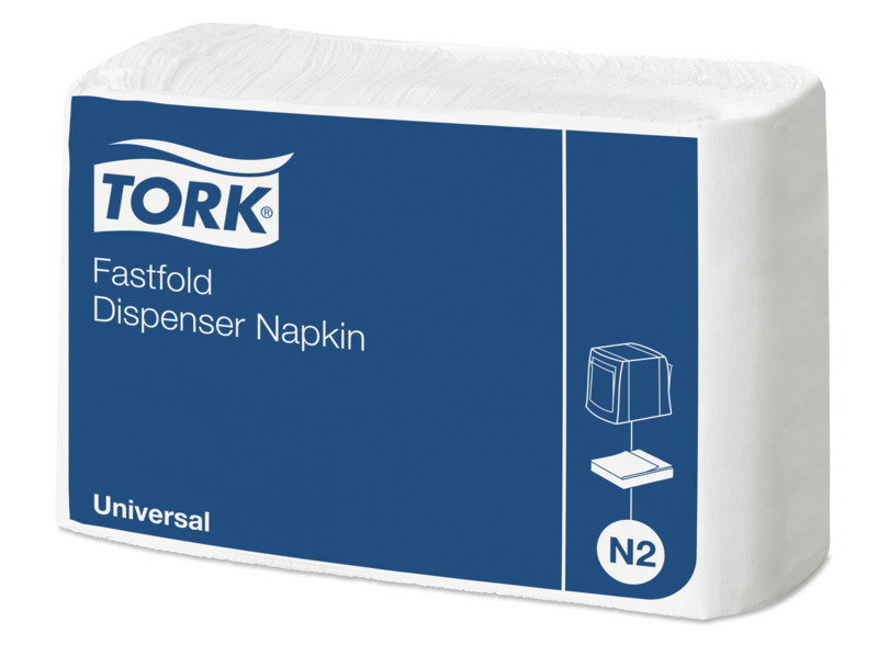 TORK Fastfold Weiße Spenderserviette