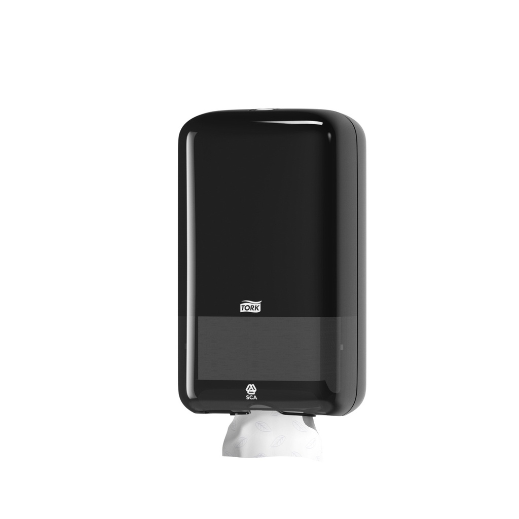 TORK Toilet paper dispenser Elevation Single sheet T3 black