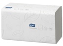 TORK Advanced Handtuch,Zickzackfalzung, wasserlöslich, Blattmaße 23 x 23cm