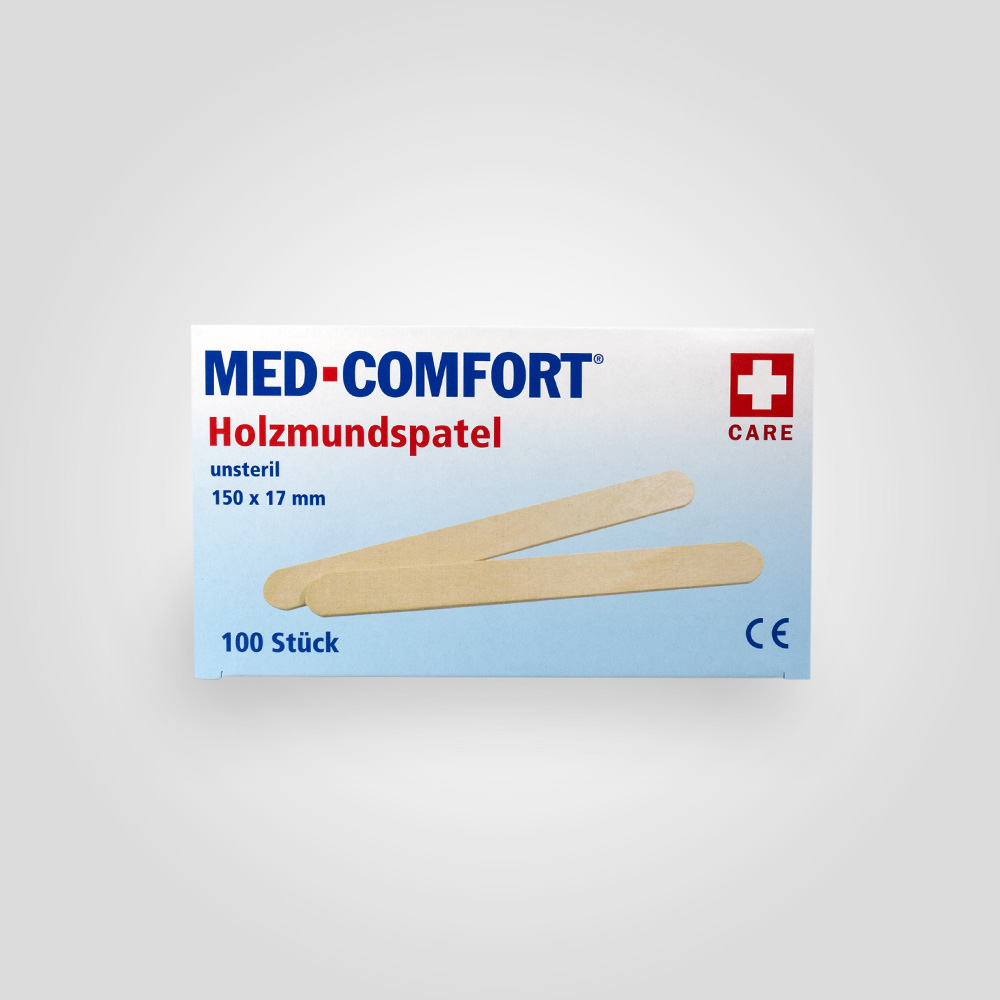 AMPRI MED-COMFORT Wooden tongue depressors