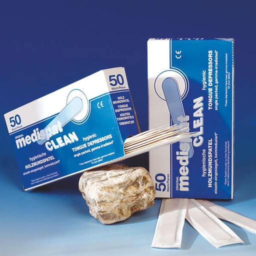 [12515-01] Medispat Clean Wooden tongue depressors individually sealed