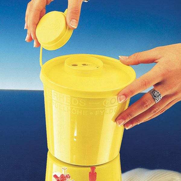 SERVOBOX Sharps container 1500ml Standard transparent