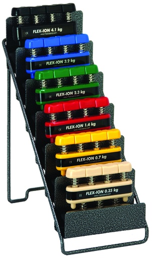 [12844-01] DIGI-FLEX Handtrainer SET inkl. Aufbewahrungsdisplay