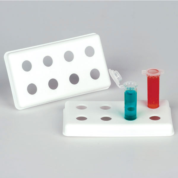 SERVOPRAX Tube stand made of polystyrene