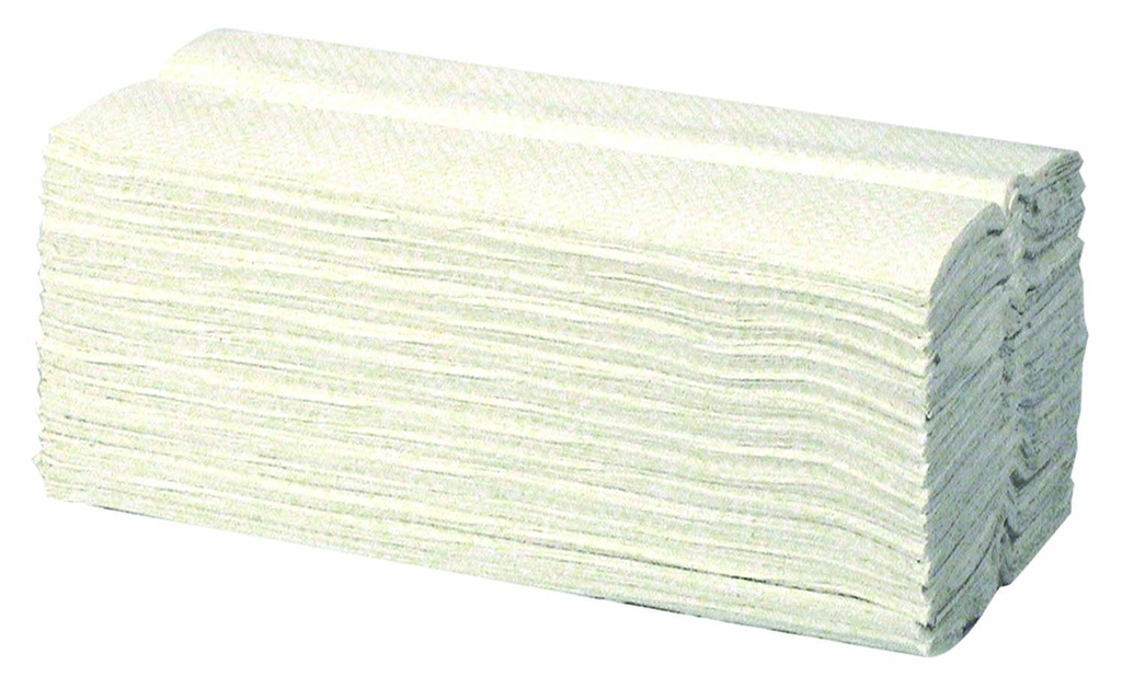RACON premium Falthandtücher naturweißes Tissue 2-lagig mit C-Falz 25 x 31cm