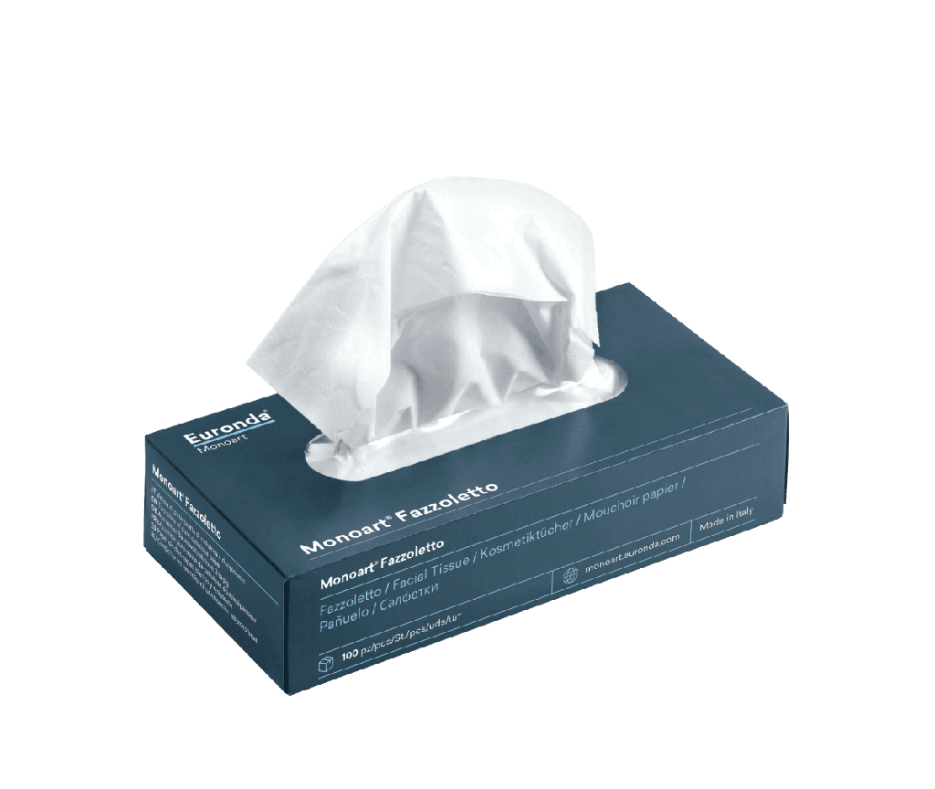 EURONDA Monoart Cosmetic tissues 20 x 20 cm 2-ply