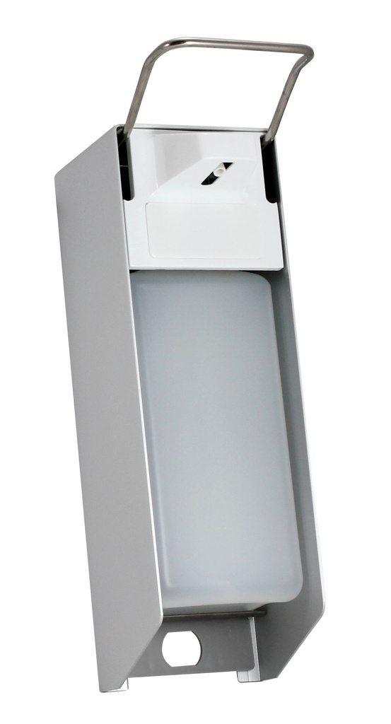 AMPRI Wall dispenser metal for disinfectant, 1000 ml