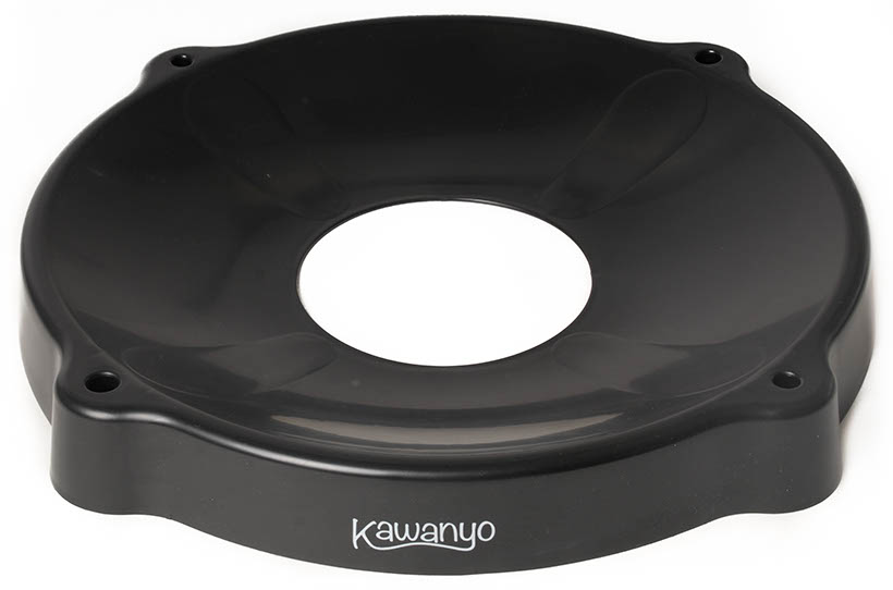 KAWANYO Ballschale für Gymnastikbälle schwarz