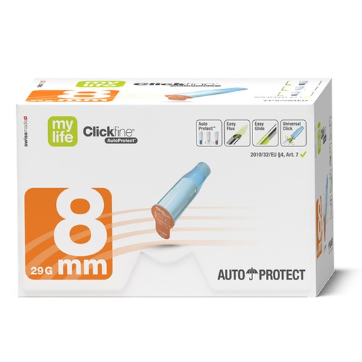 [18574-02] mylife Clickfine Autoprotect Safety pen needle