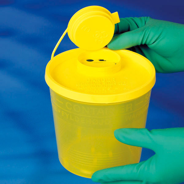 SERVOBOX Kanülenabwurfbehälter Standard 2000ml