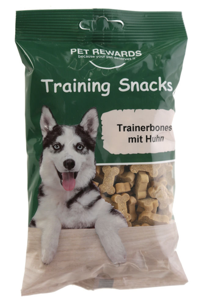 KERBL Pet Rewards Trainerbones mit Geflügel, 200 g