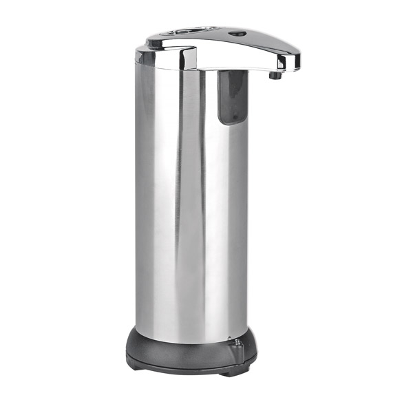 SERVOPRAX Tisch Seifen-und Desinfektionmittelspender mit Infrarot Sensor, 250 ml