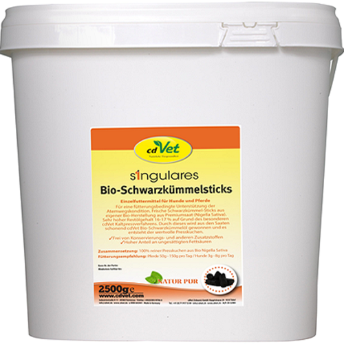 [23065-01] CDVET Singulares Bio-Black Cumin Sticks 2,5 kg
