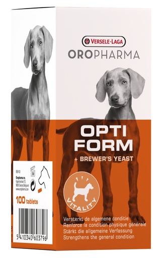 [24209-01] VERSELE-LAGA Opti Form Dog 100 tablets