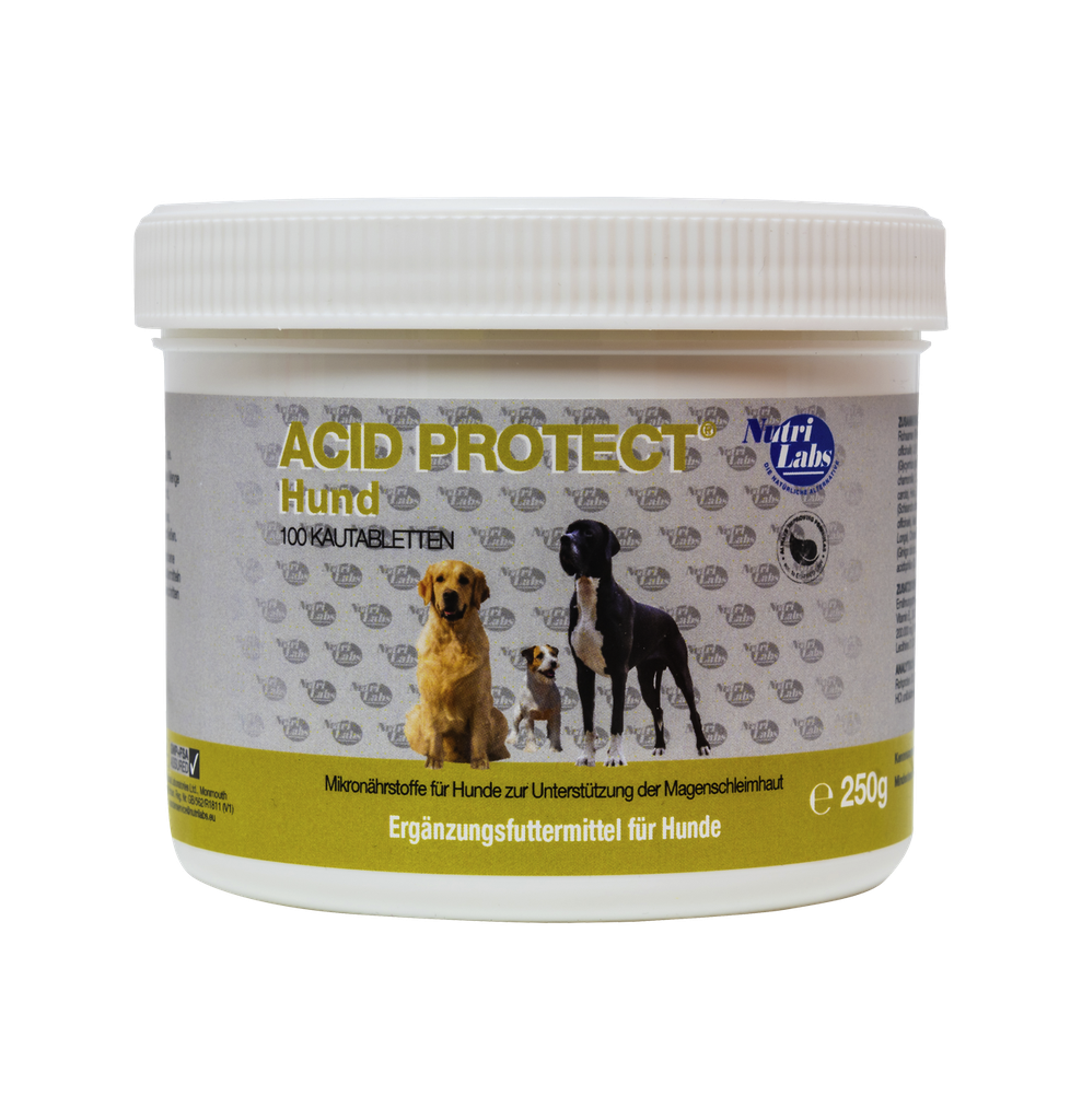 NUTRILABS ACID PROTECT HUND Kautabletten 100 Stück