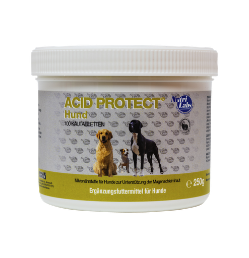 [24367-01] NUTRILABS ACID PROTECT HUND Kautabletten 100 Stück
