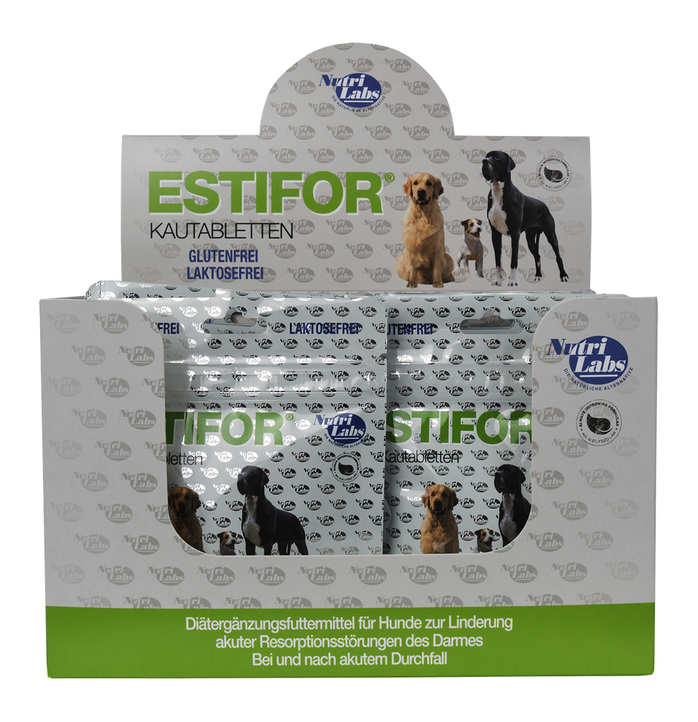 NUTRILABS ESTIFOR Chewable tablets 12 bags of 10 pieces