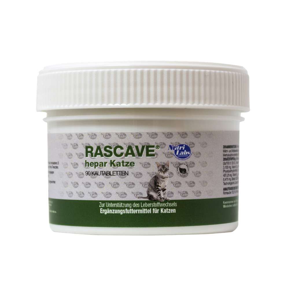 NUTRILABS RASCAVE HEPAR MITE Kautabletten 90 Stück