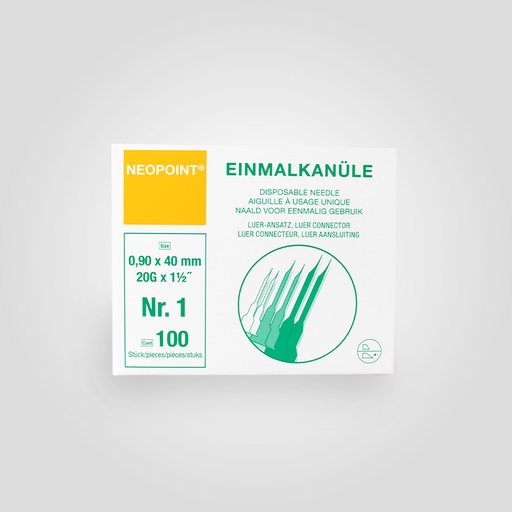 [27370-01] NEOPOINT Einmalkanüle