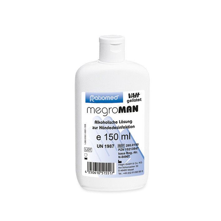 MEGRO megroMAN Hand disinfection
